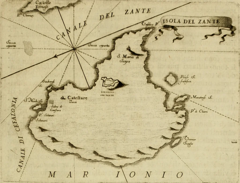 An illustration from Memorie istoriografiche delli regni della Morea e Negroponte e luoghi adiacenti, 1686, leaf 138