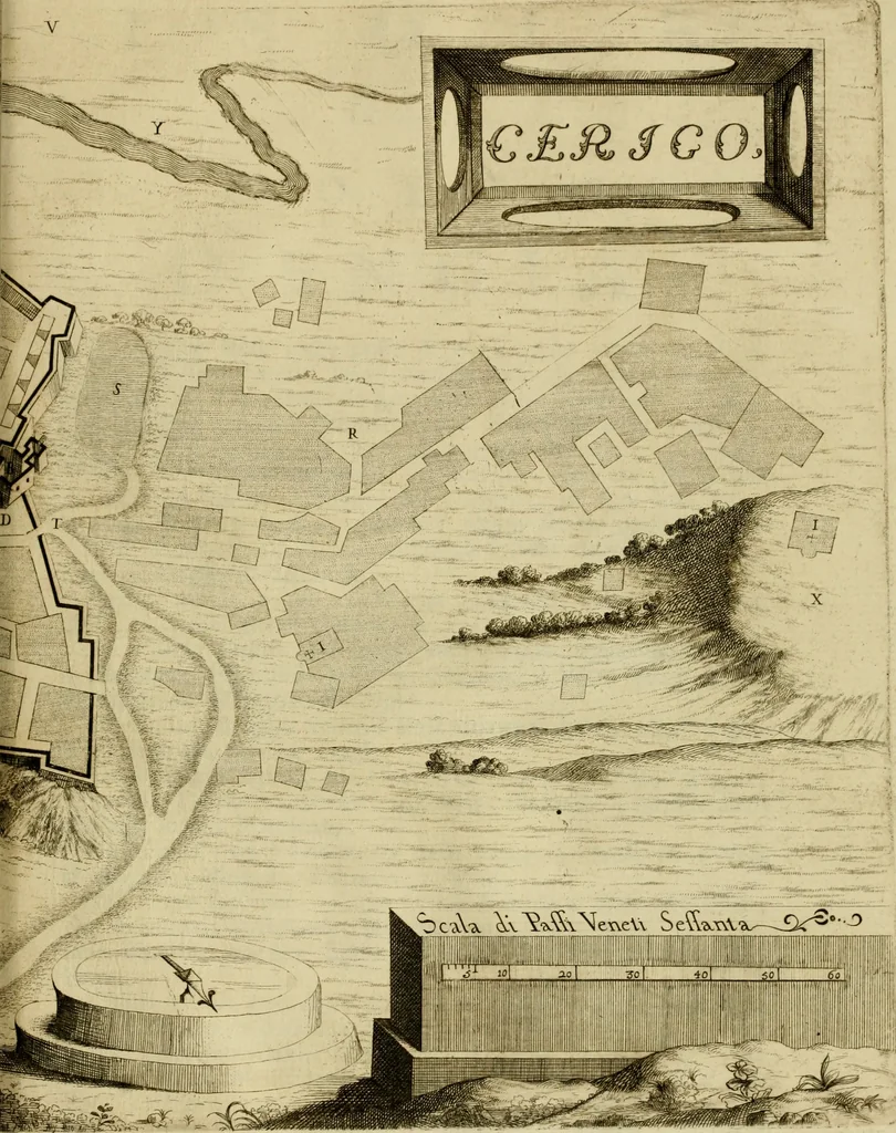An illustration from Memorie istoriografiche delli regni della Morea e Negroponte e luoghi adiacenti, 1686, leaf 150