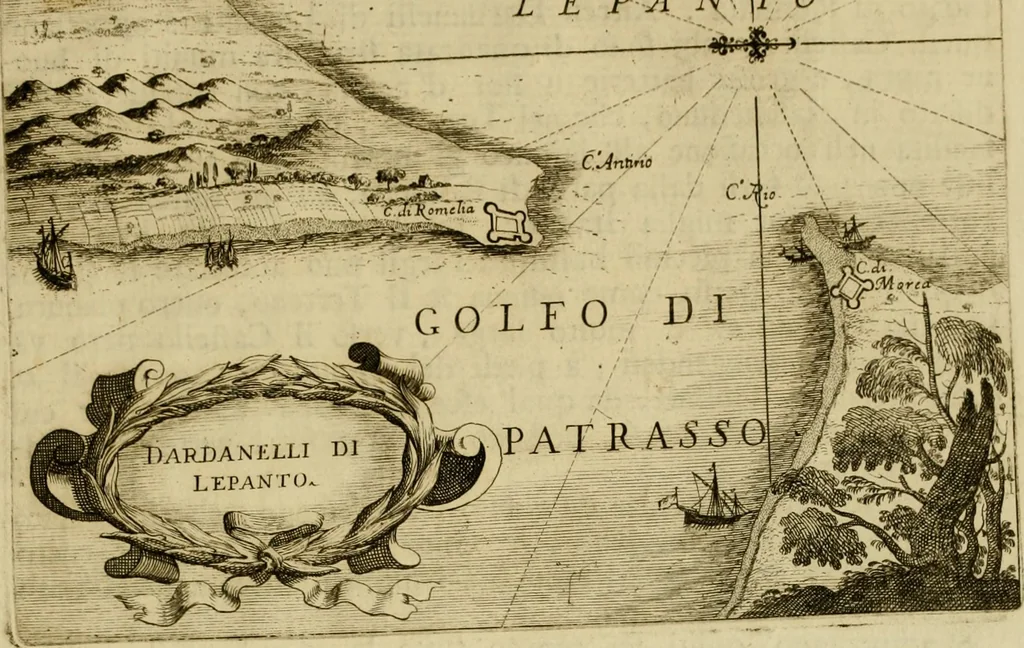 An illustration from Memorie istoriografiche delli regni della Morea e Negroponte e luoghi adiacenti, 1686, leaf 170