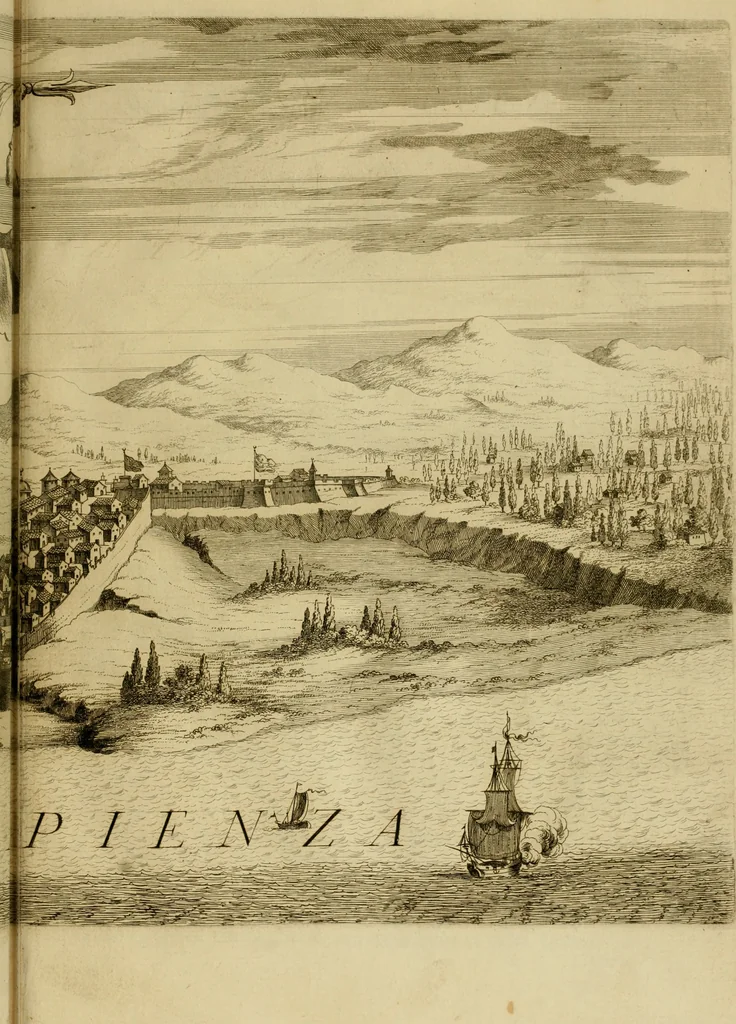 An illustration from Memorie istoriografiche delli regni della Morea e Negroponte e luoghi adiacenti, 1686, leaf 38