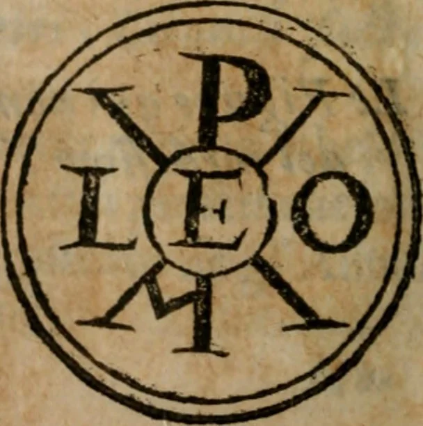 An illustration from Memorie sacre delle sette chiese di Roma e di altri luoghi, che si trouano per le strade di esse ..., 1630, leaf 575