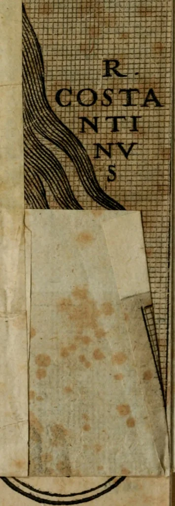 An illustration from Memorie sacre delle sette chiese di Roma e di altri luoghi, che si trouano per le strade di esse ..., 1630, leaf 577