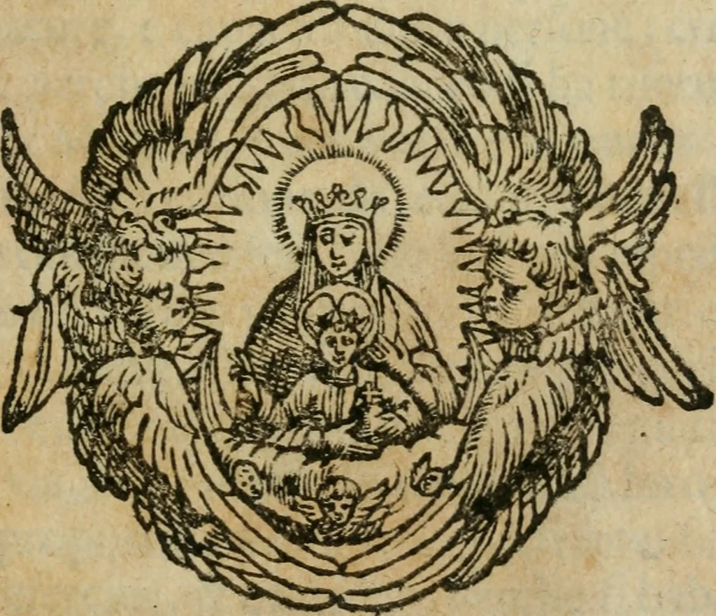 An illustration from Memorie sacre delle sette chiese di Roma e di altri luoghi, che si trouano per le strade di esse ..., 1630, leaf 770