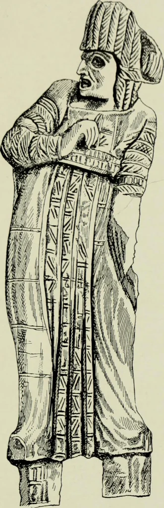 An illustration from Memories of an old collector, 1898, leaf 112