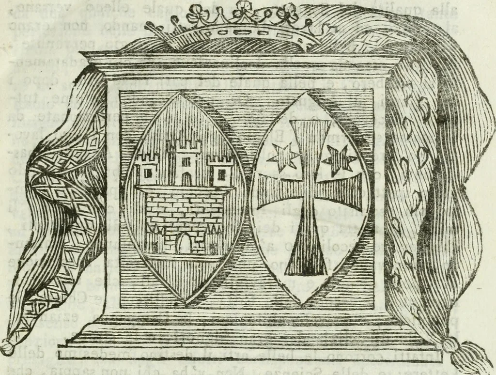 An illustration from Memorie Trevigiane : sulle opere di disegno dal mille e cento al mille ottocento : per servire alla storia delle belle arti d'Italia, 1803, leaf 6