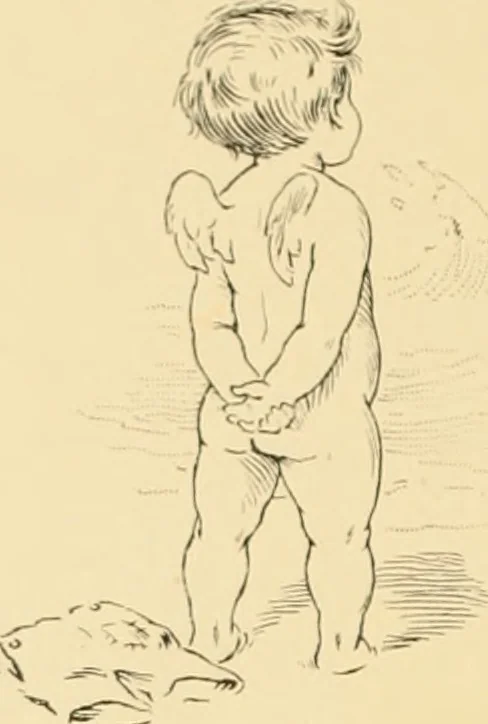 An illustration from Men, women and mirth ..., 1909, leaf 105