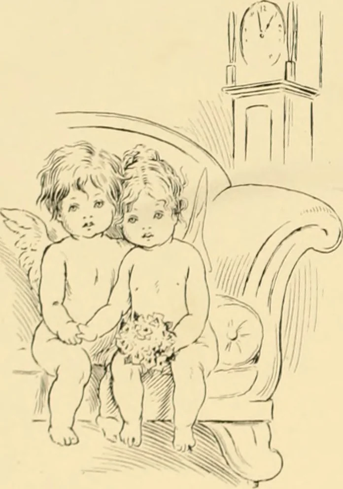An illustration from Men, women and mirth ..., 1909, leaf 105