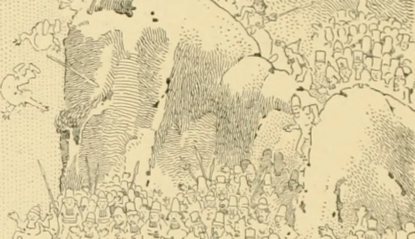 An illustration from Men, women and mirth ..., 1909, leaf 115