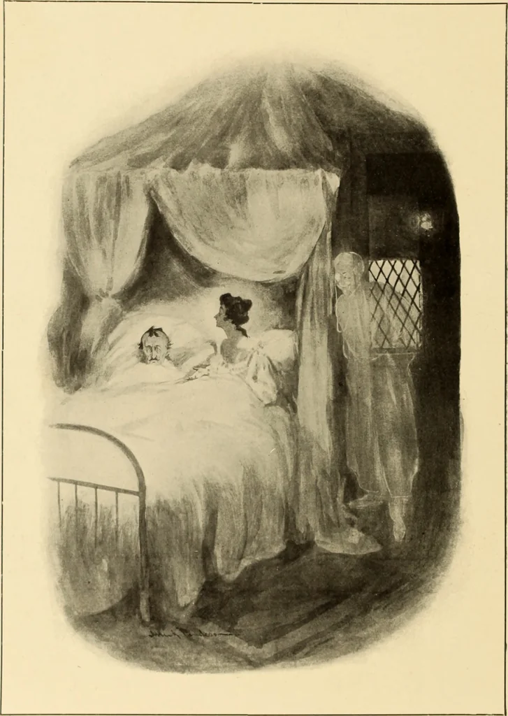 An illustration from Men, women and mirth ..., 1909, leaf 117