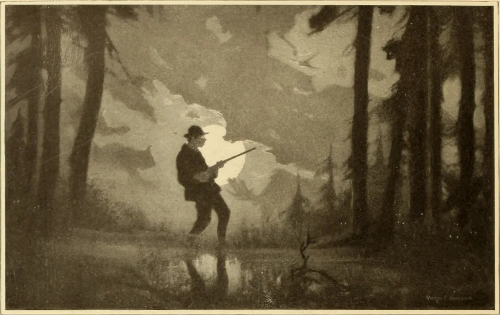 An illustration from Men, women and mirth ..., 1909, leaf 17
