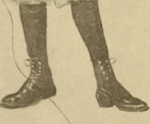 An illustration from Men, women and mirth ..., 1909, leaf 33