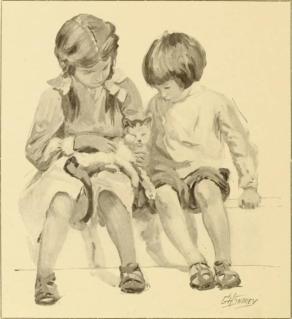 An illustration from Men, women and mirth ..., 1909, leaf 35