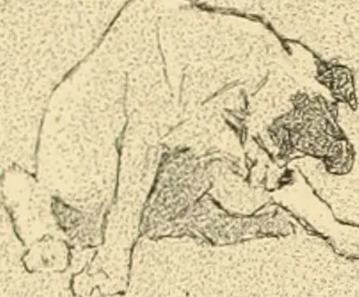 An illustration from Men, women and mirth ..., 1909, leaf 57