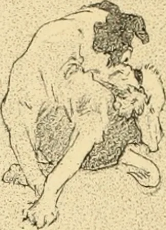 An illustration from Men, women and mirth ..., 1909, leaf 57