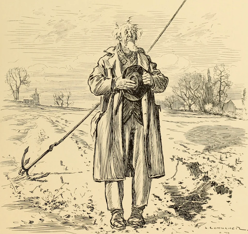 An illustration from Men, women and mirth ..., 1909, leaf 70
