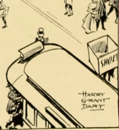 An illustration from Men, women and mirth ..., 1909, leaf 75