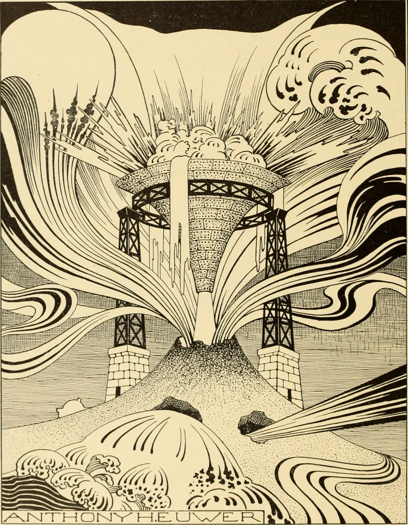 An illustration from Men, women and mirth ..., 1909, leaf 83