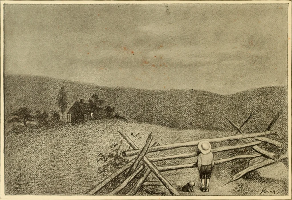 An illustration from Men, women and mirth ..., 1909, leaf 93