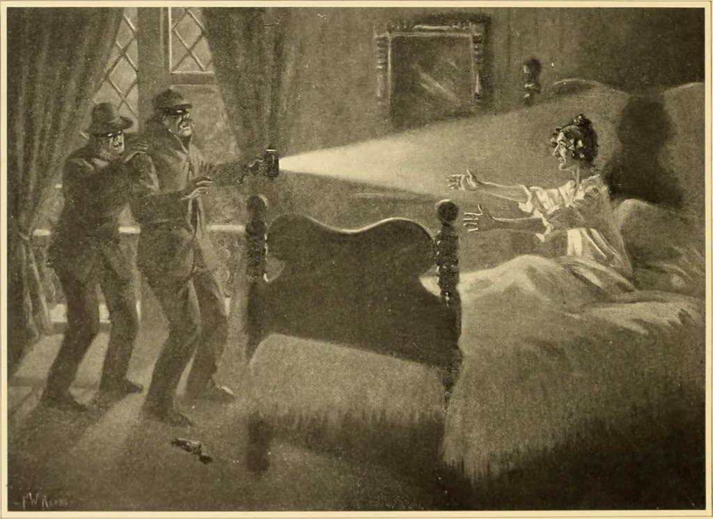 An illustration from Men, women and mirth ..., 1909, leaf 99