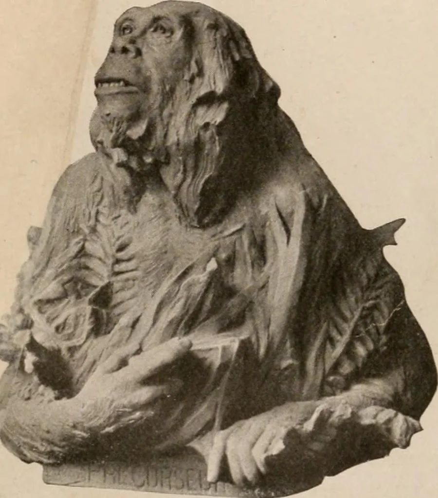 An illustration from Men of the old stone age : their environment, life and art, 1916, leaf 108