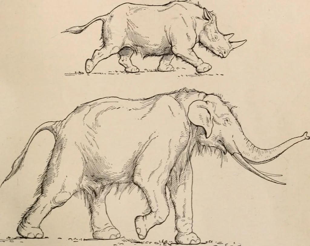 An illustration from Men of the old stone age : their environment, life and art, 1916, leaf 128