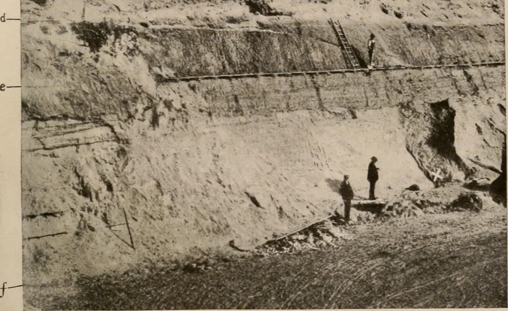 An illustration from Men of the old stone age : their environment, life and art, 1916, leaf 132