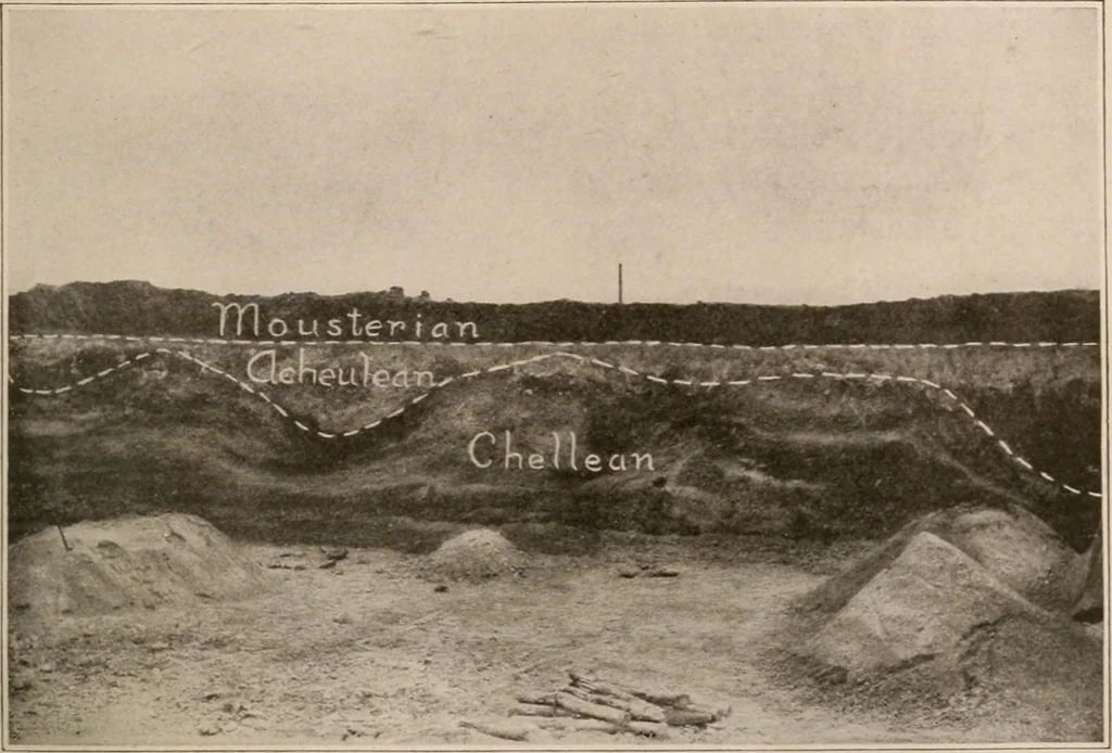 An illustration from Men of the old stone age : their environment, life and art, 1916, leaf 146