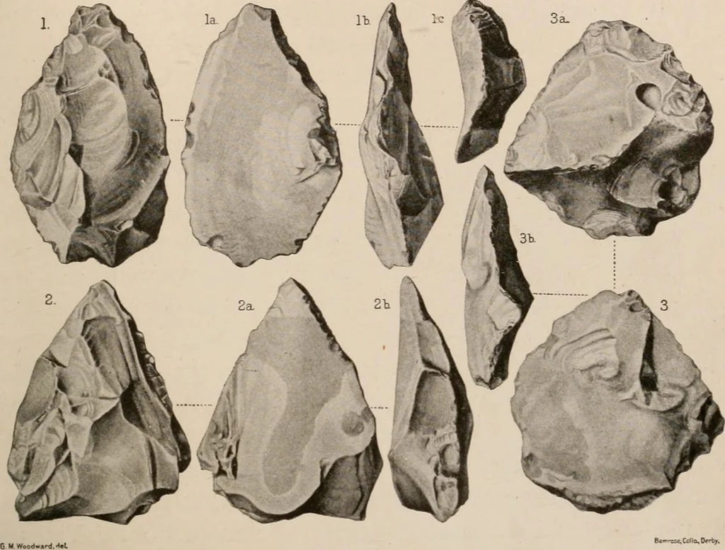 An illustration from Men of the old stone age : their environment, life and art, 1916, leaf 162