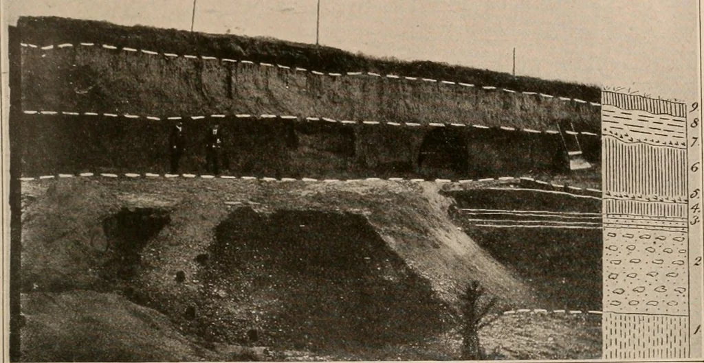 An illustration from Men of the old stone age : their environment, life and art, 1916, leaf 186
