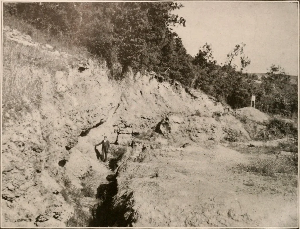 An illustration from Men of the old stone age : their environment, life and art, 1916, leaf 203