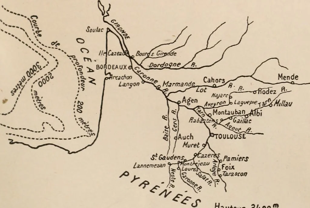 An illustration from Men of the old stone age : their environment, life and art, 1916, leaf 210