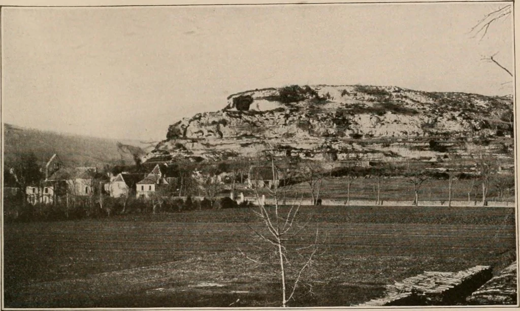 An illustration from Men of the old stone age : their environment, life and art, 1916, leaf 232