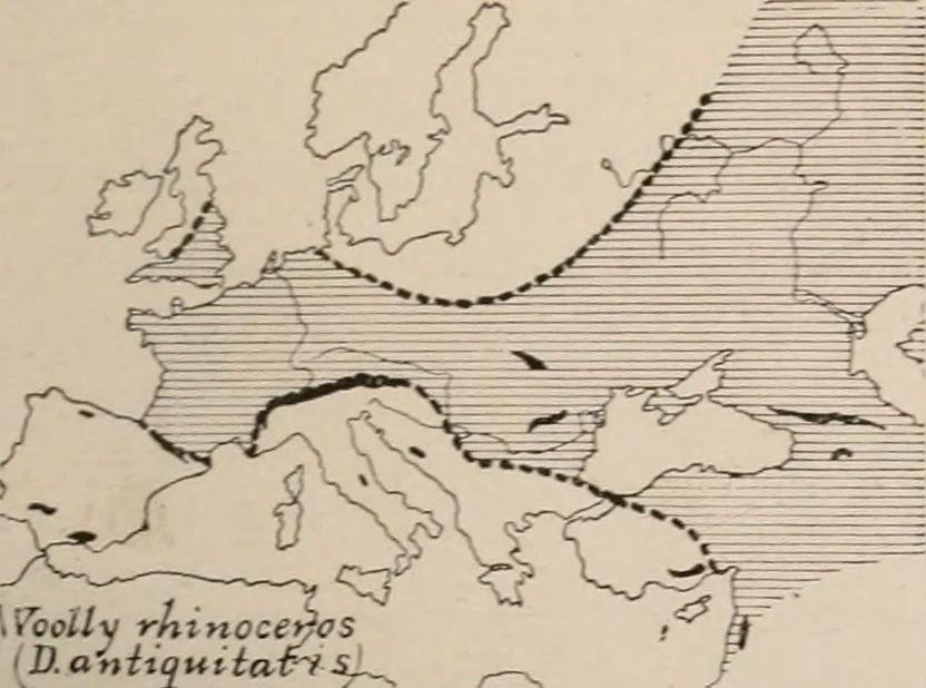 An illustration from Men of the old stone age : their environment, life and art, 1916, leaf 316
