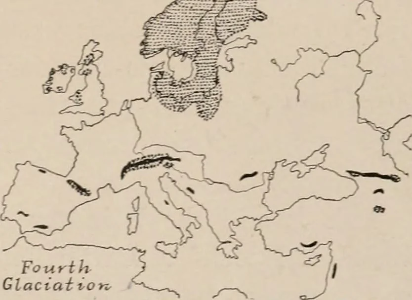 An illustration from Men of the old stone age : their environment, life and art, 1916, leaf 316