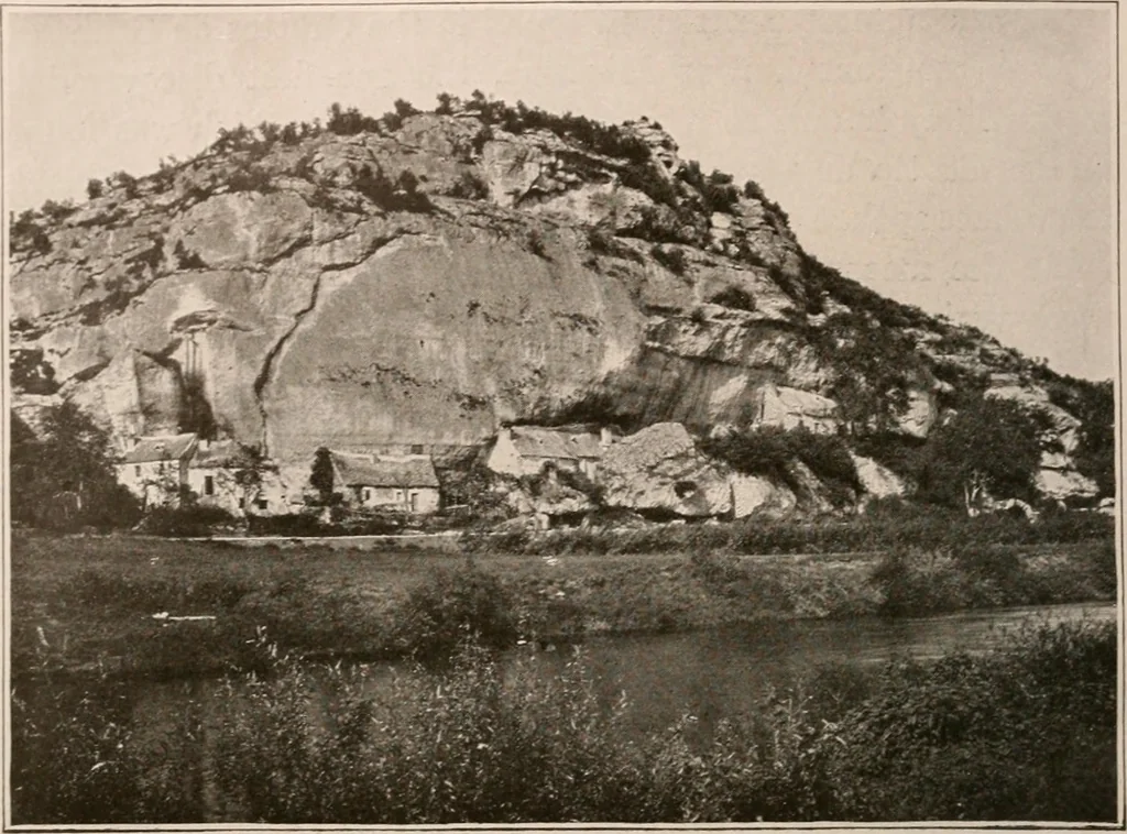 An illustration from Men of the old stone age : their environment, life and art, 1916, leaf 327