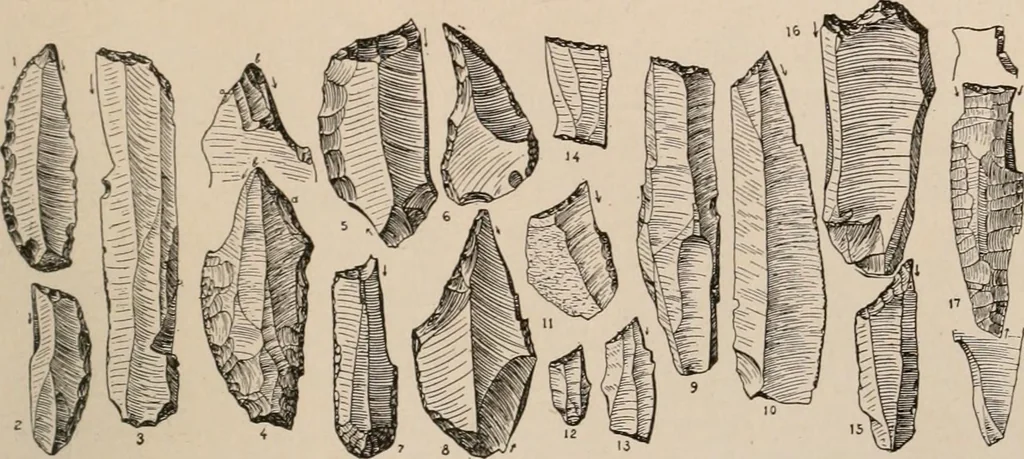An illustration from Men of the old stone age : their environment, life and art, 1916, leaf 338