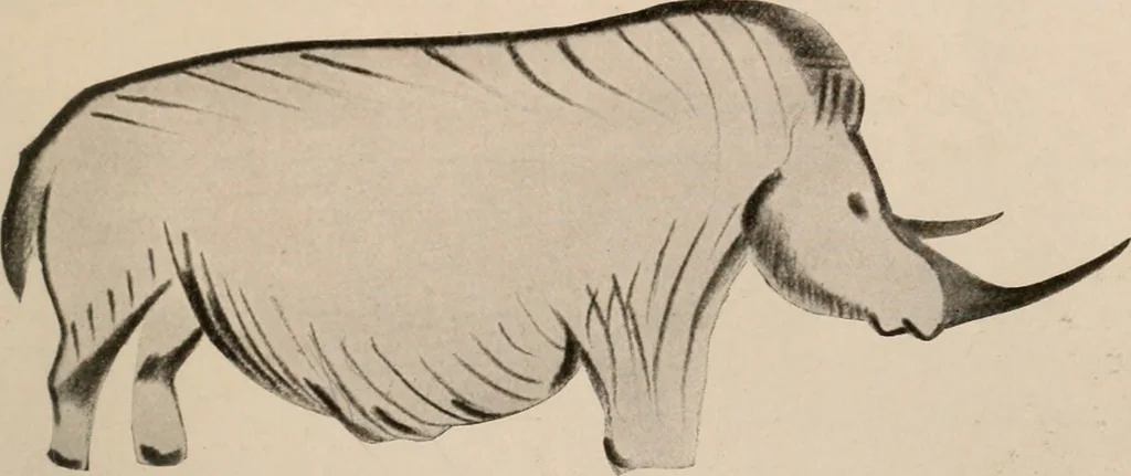An illustration from Men of the old stone age : their environment, life and art, 1916, leaf 350
