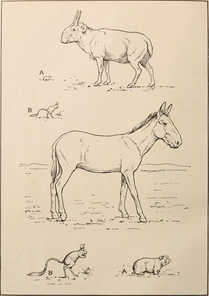 An illustration from Men of the old stone age : their environment, life and art, 1916, leaf 407
