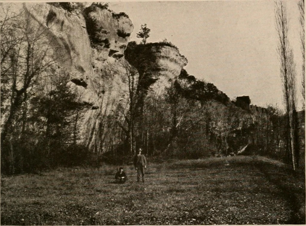 An illustration from Men of the old stone age : their environment, life and art, 1916, leaf 416