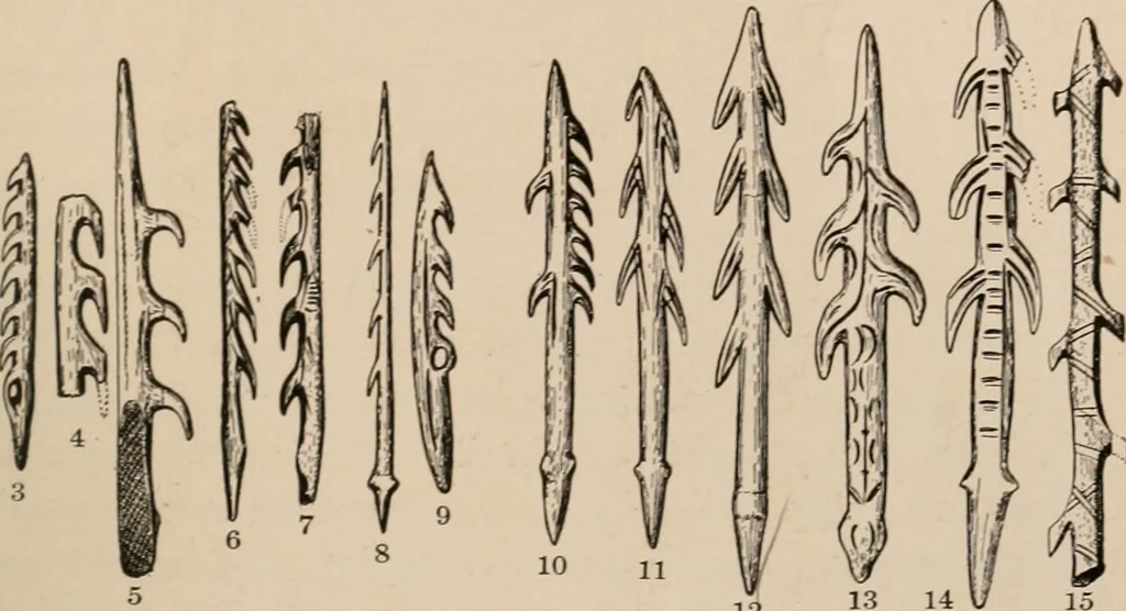 An illustration from Men of the old stone age : their environment, life and art, 1916, leaf 420