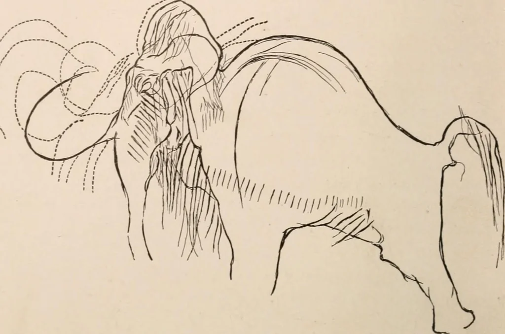 An illustration from Men of the old stone age : their environment, life and art, 1916, leaf 431
