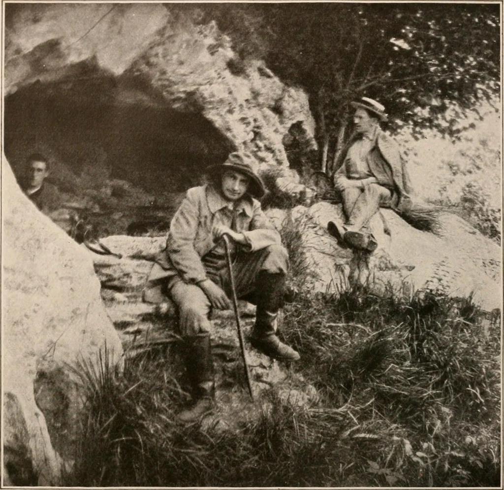 An illustration from Men of the old stone age : their environment, life and art, 1916, leaf 435