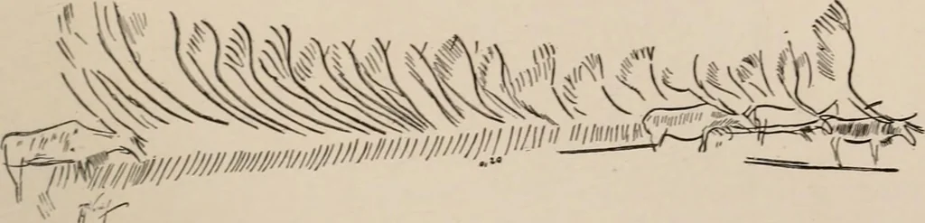 An illustration from Men of the old stone age : their environment, life and art, 1916, leaf 438