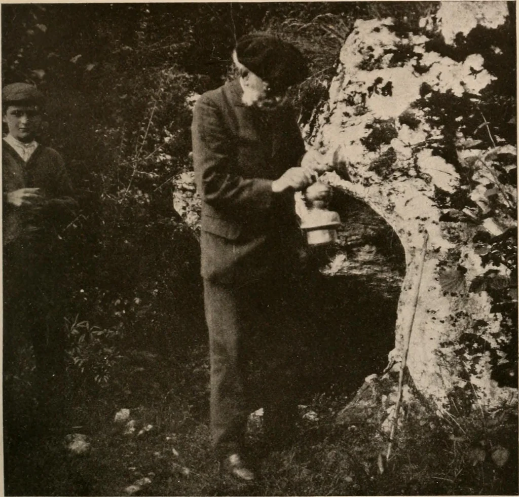 An illustration from Men of the old stone age : their environment, life and art, 1916, leaf 444