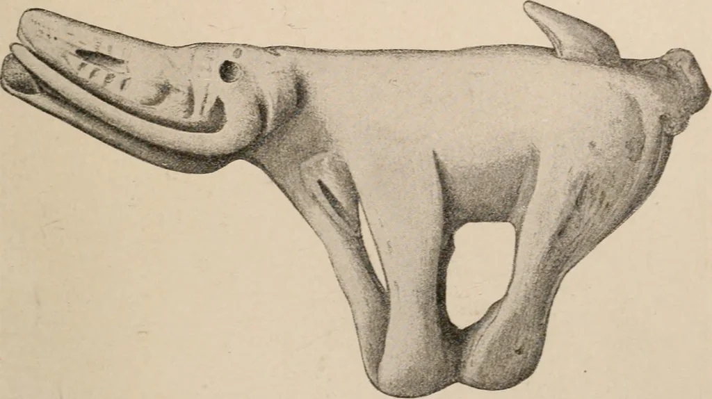 An illustration from Men of the old stone age : their environment, life and art, 1916, leaf 462