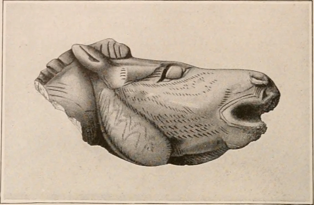 An illustration from Men of the old stone age : their environment, life and art, 1916, leaf 467