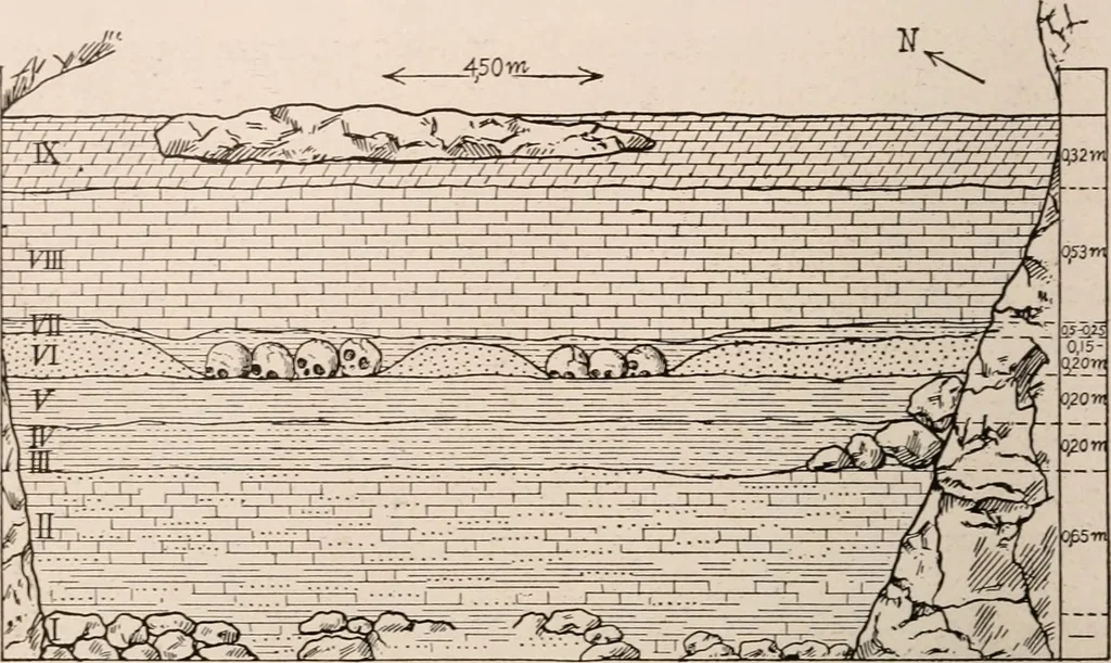 An illustration from Men of the old stone age : their environment, life and art, 1916, leaf 511
