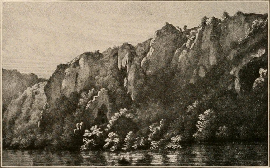 An illustration from Men of the old stone age : their environment, life and art, 1916, leaf 517