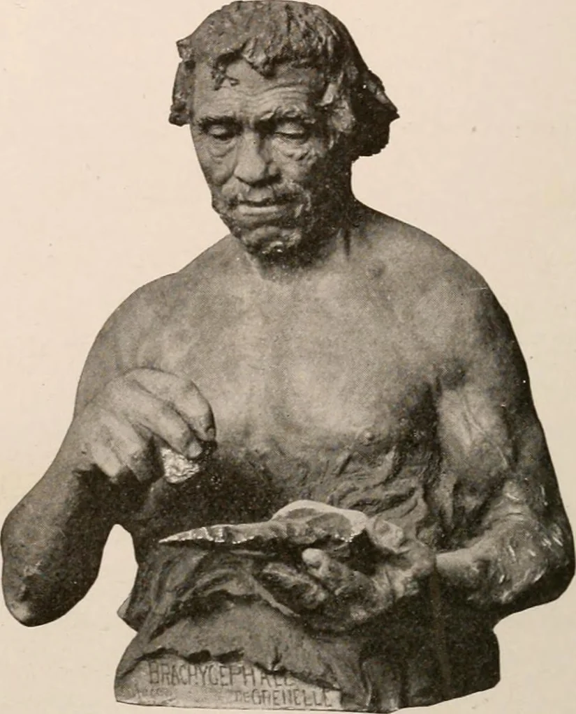 An illustration from Men of the old stone age : their environment, life and art, 1916, leaf 519