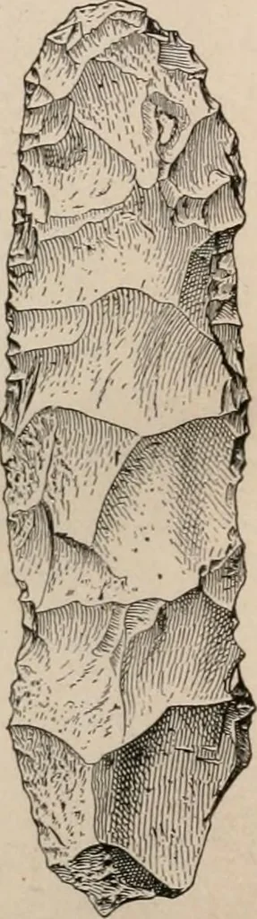 An illustration from Men of the old stone age : their environment, life and art, 1916, leaf 529